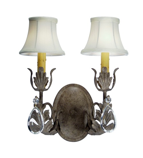 13" Wide Esther 2 Light Wall Sconce | 117353