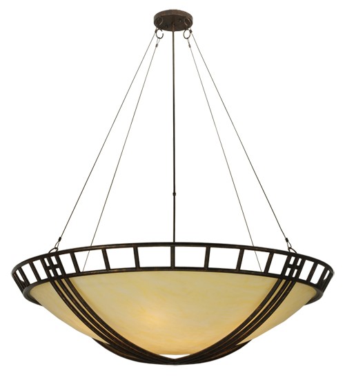 60"W Flowing Cross Inverted Pendant | 119164