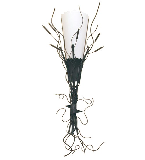 12" Wide Cattail Wall Sconce | 120126