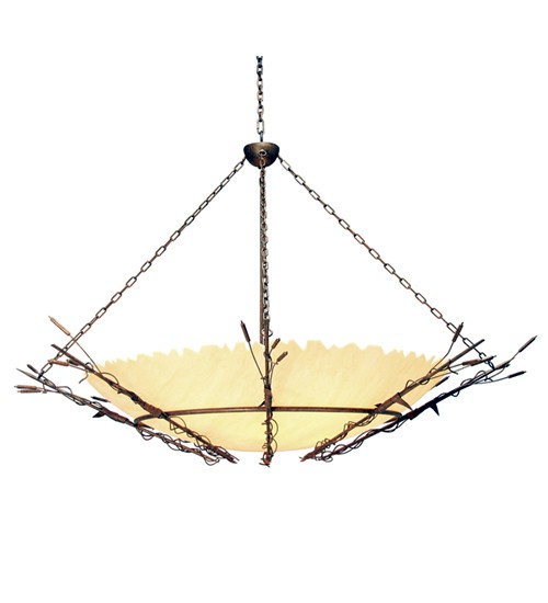 84" Wide Cattail Inverted Pendant | 120158