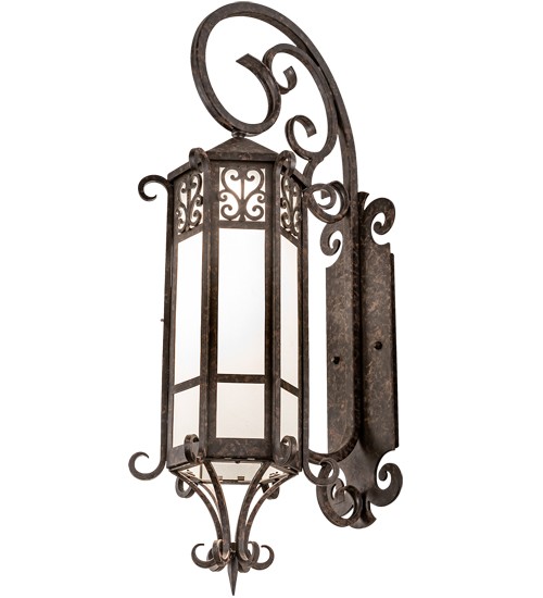 12" Wide Caprice Lantern Wall Sconce | 120186