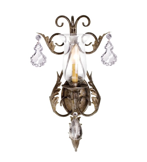 12" Wide French Elegance 1 Light Wall Sconce | 120223