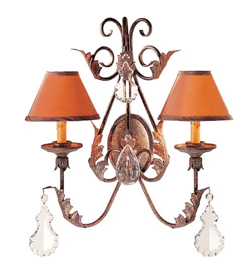 21" Wide French Elegance 2 Light Wall Sconce | 120225