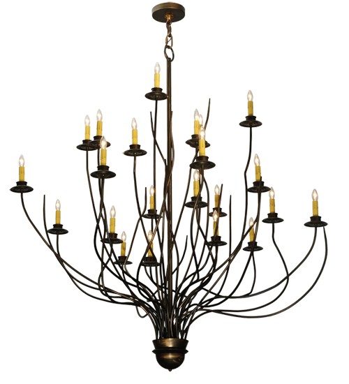 54"W Sycamore 22 LT Chandelier | 123017