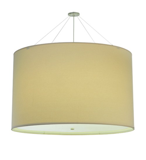 48"W Cilindro Natural Textrene Pendant | 129887