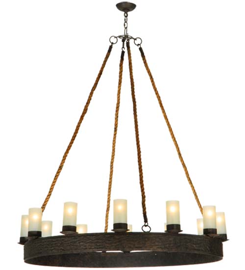 50" Wide Costello Ring 12 Light Chandelier | 137752