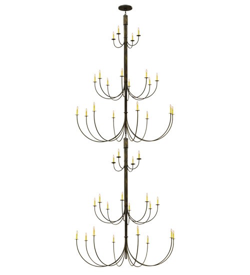 78" Wide Cheal 40 Light Double Chandelier | 143565