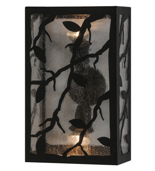 10"W Branches with Leaves Wall Sconce | 145124
