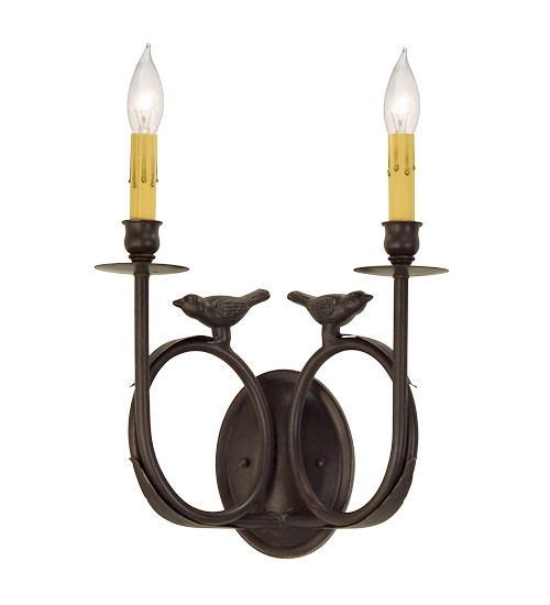 12" Wide Ornith 2 Light Wall Sconce | 146495