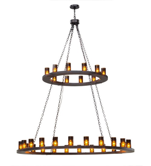 72"W Loxley 36 LT Two Tier Chandelier | 151692