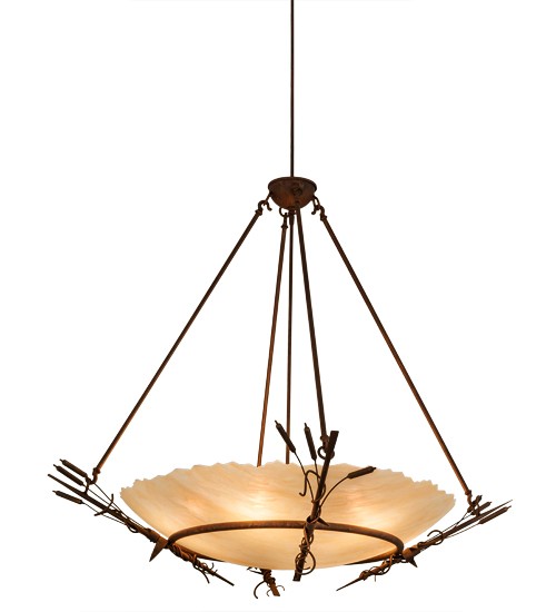 48"W Cattail Inverted Pendant | 167825