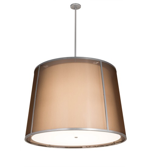 42"W Cilindro Textrene Tapered Pendant | 170421