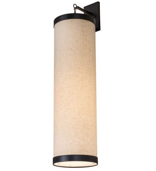 10"W Cilindro Textrene Hanging Wall Sconce | 176257