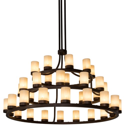 72" Wide Loxley 39 Light Three Tier Chandelier | 178978