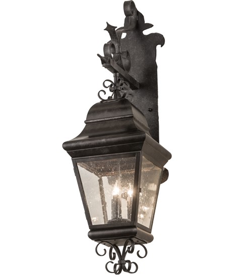 11" Wide Monaco Lantern Wall Sconce | 186664