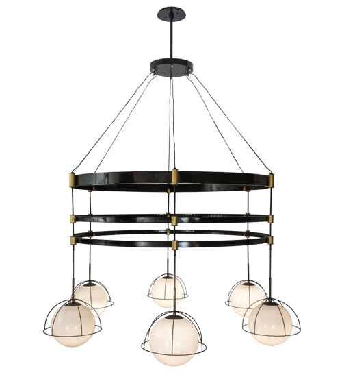 116"W Heliocentricity 6 LT Chandelier | 188206