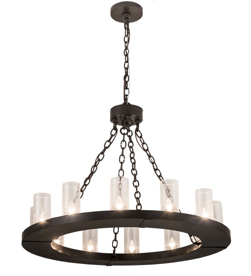 36" Wide Loxley 12 Light Chandelier | 192501