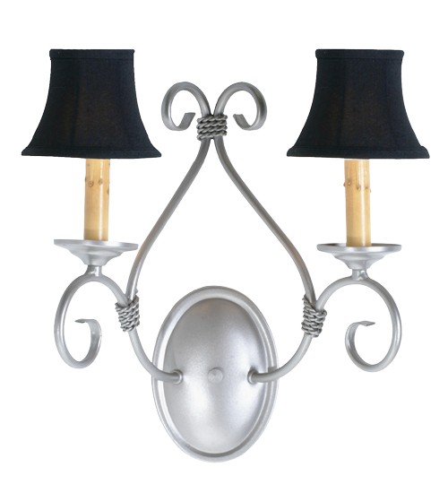 14" Wide Olivia 2 Light Wall Sconce | 194344