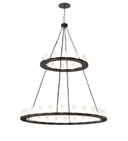 72" Wide Loxley 36 LT Two Tier Chandelier | 196183