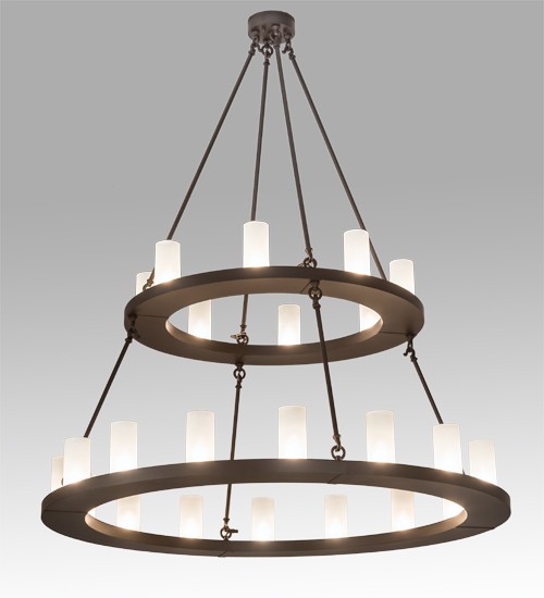 54" Wide Loxley 24 Light Two Tier Chandelier | 197483