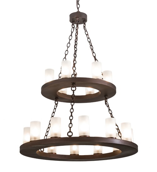 36" Wide Loxley 18 LT Two Tier Chandelier | 197989