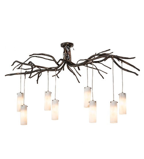 70" Long Winter Solstice Cilindro 8 Light Chandelier | 200150