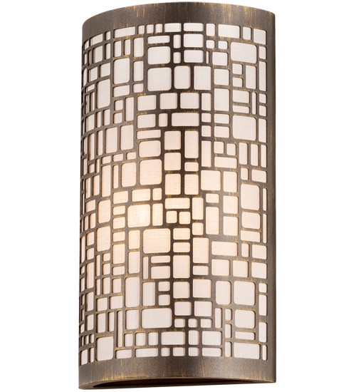 10" Wide Cilindro Deco Wall Sconce | 210932