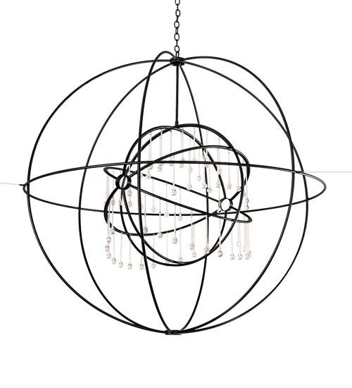 60" Wide Atom Enerjisi Hanging Sculpture | 213417
