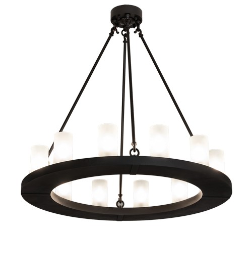 36" Wide Loxley 12 Light Chandelier | 219660