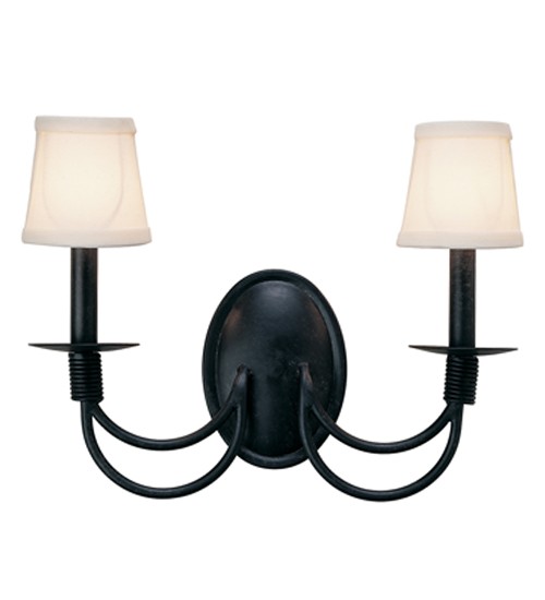 16" Wide Bell 2 Light Wall Sconce | 221330
