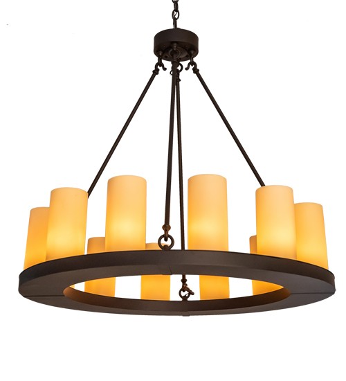 36" Wide Loxley 12 Light Chandelier | 230212