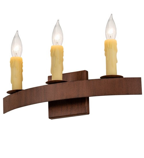 18" Wide Lakeshore 3 Light Wall Sconce | 232159