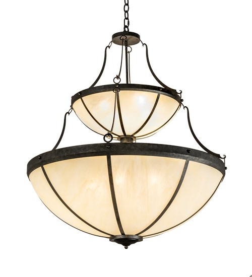 35" Wide Carousel Two Tier Pendant | 232902