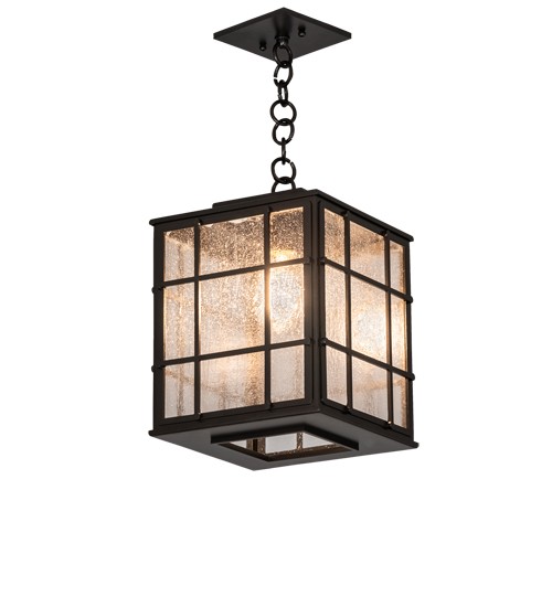 10" Square Pontrefract Lantern Mini Pendant | 234526