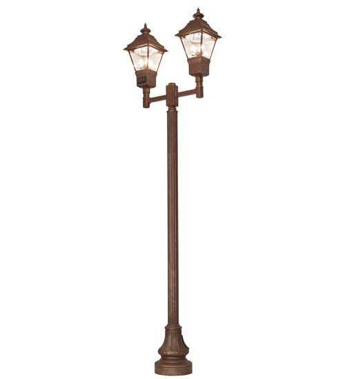 47" Long Carefree 2 Lantern Outdoor Street Lamp | 236167