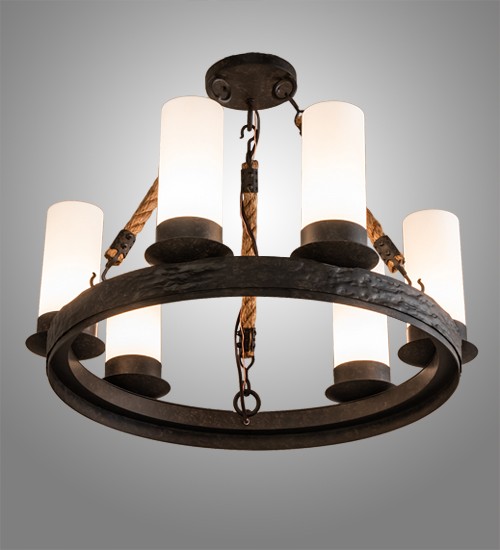 16" Wide Costello Ring 6 Light Chandelier | 236458