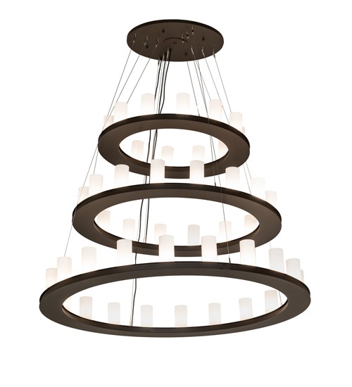 60" Wide Loxley 48 Light Three Tier Chandelier | 239087