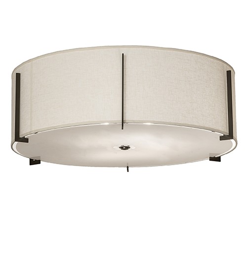 42" Wide Cilindro Structure Flushmount | 243105