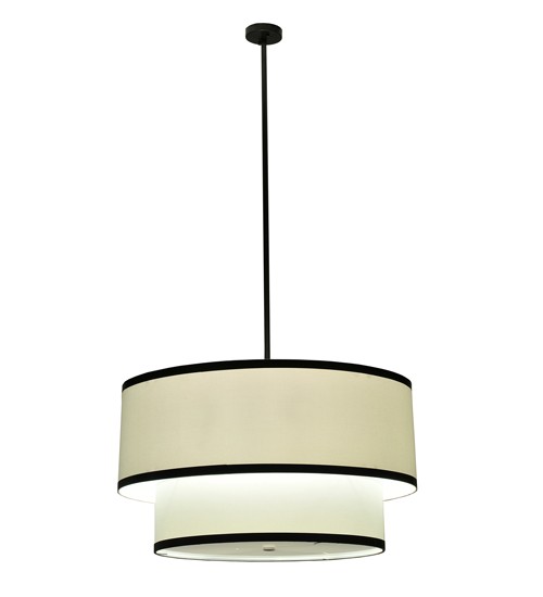 36" Wide Cilindro 2 Tier Textrene Pendant | 243366