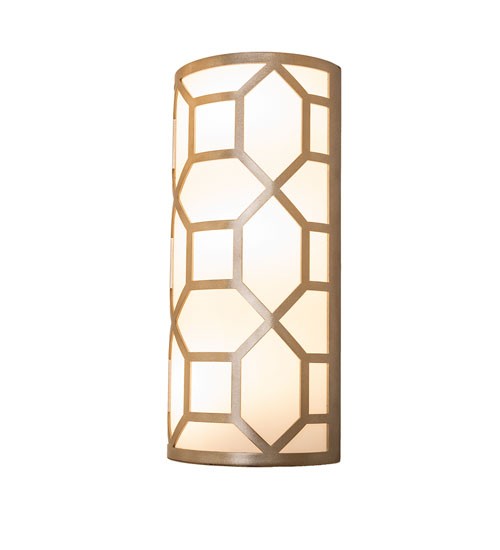 8" Wide Cilindro Mosaic Wall Sconce | 244130