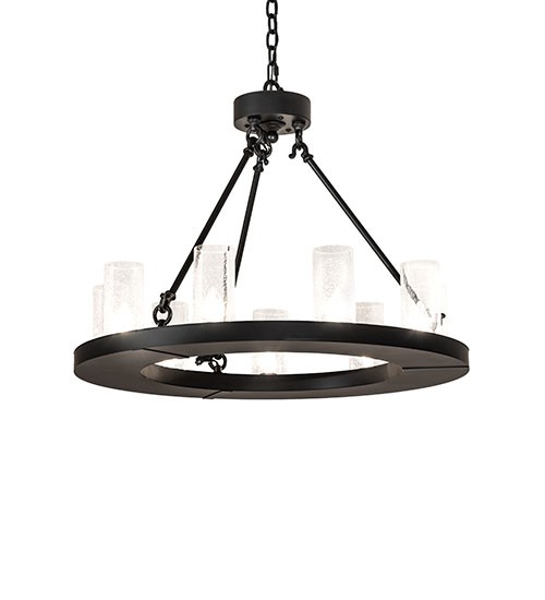 30" Wide Loxley 9 Light Chandelier | 245878