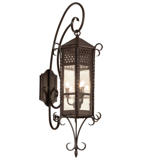 10" Wide Old London Wall Sconce | 28667