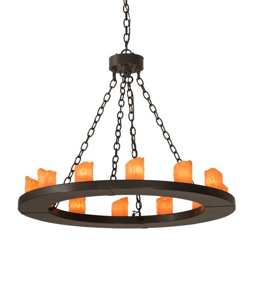 36"W Loxley 12 LT Chandelier | 69638