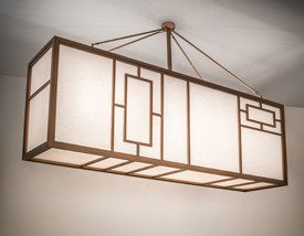 2nd Ave's 108"L Kofu Oblong Pendant, available in multiple different sizes and dimensions.