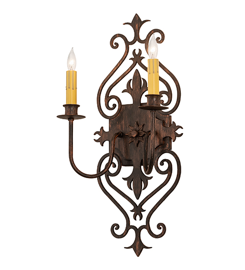 11" Wide Louisa 2 Light Wall Sconce | 255155