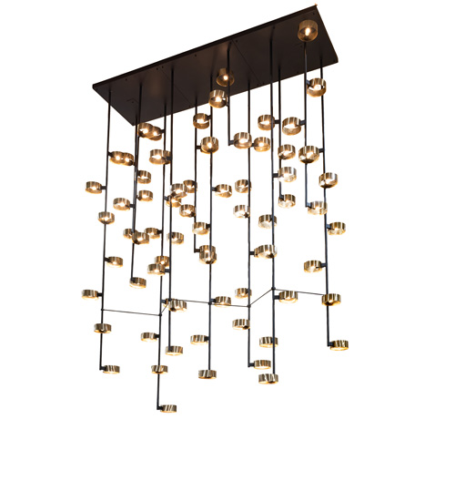 122" Long Pux Cascading Chandelier | 223457