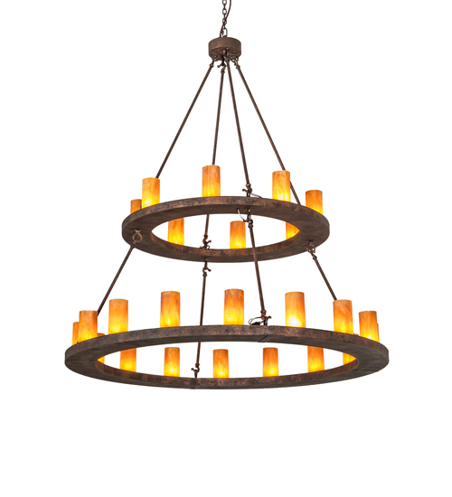 54" Wide Loxley 24 Light Two Tier Chandelier | 259406