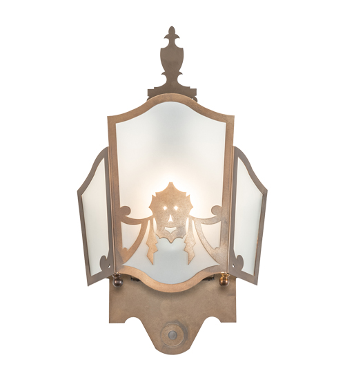 12" Wide Theatre Mask Wall Sconce | 82253