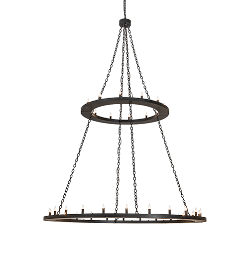 72" Wide Loxley 36 Light Two Tier Chandelier | 264588