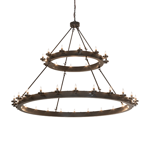 72" Wide Loxley 36 Light Two Tier Chandelier | 259209